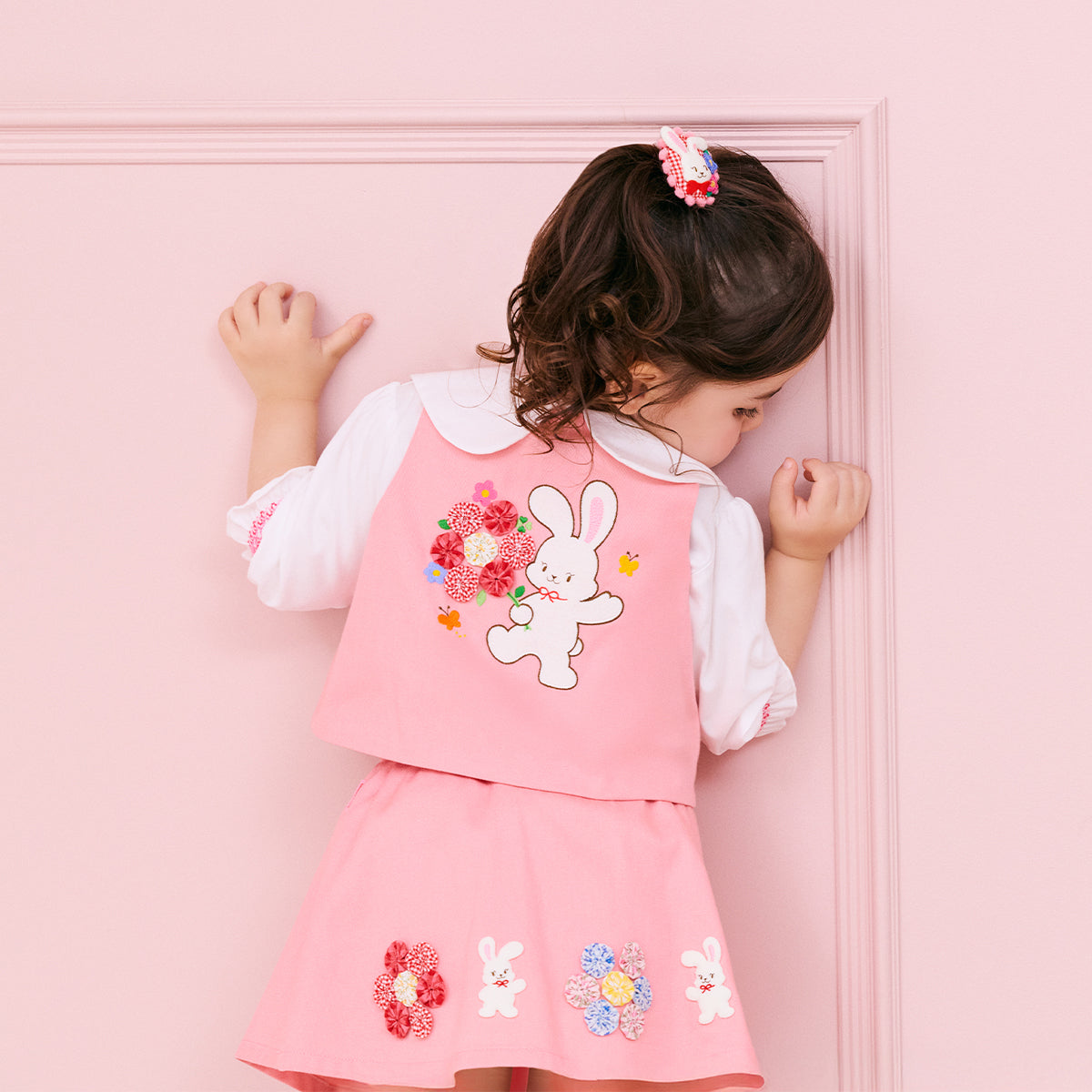 Chieco Saku Lucky Clover Patchwork Vest