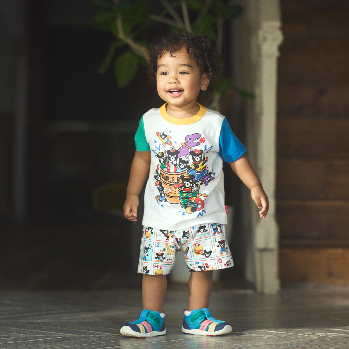 Double_B Alphabet Series 5-Quarter Pants