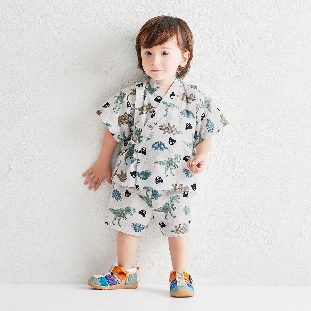 Double_B Dinosaur & "Wagara" Jinbei Suit