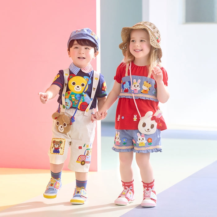 Artisanal Hand-Knitted Pucchi Bear Shoulder Pouch