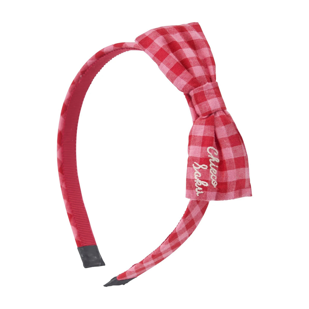 Chieco Saku Sweet Gingham Headband