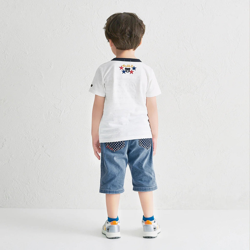 Double Raschel Sneakers for Kids - Silver Breeze