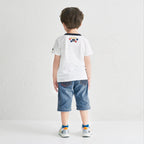 Double Raschel Sneakers for Kids - Silver Breeze