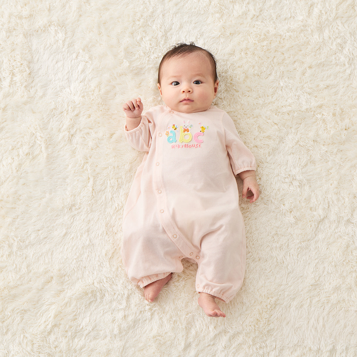 ABC Collection Tuck Piqué Newborn Summer Shortall