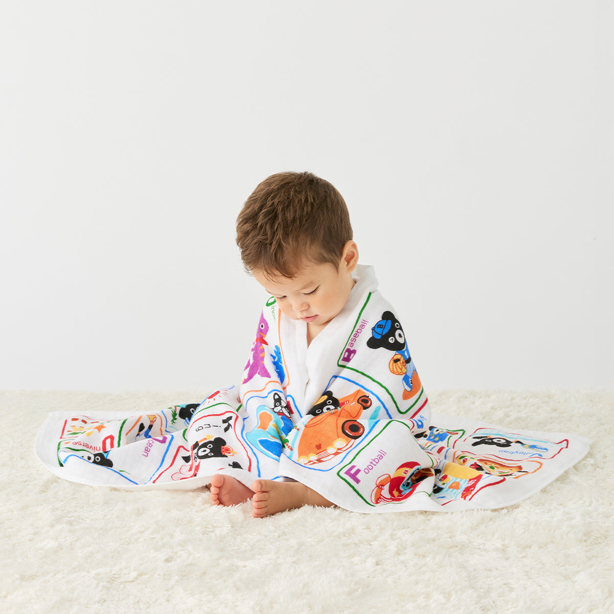 Double_B "DB Boo!" Imabari Gauze Bath Towel