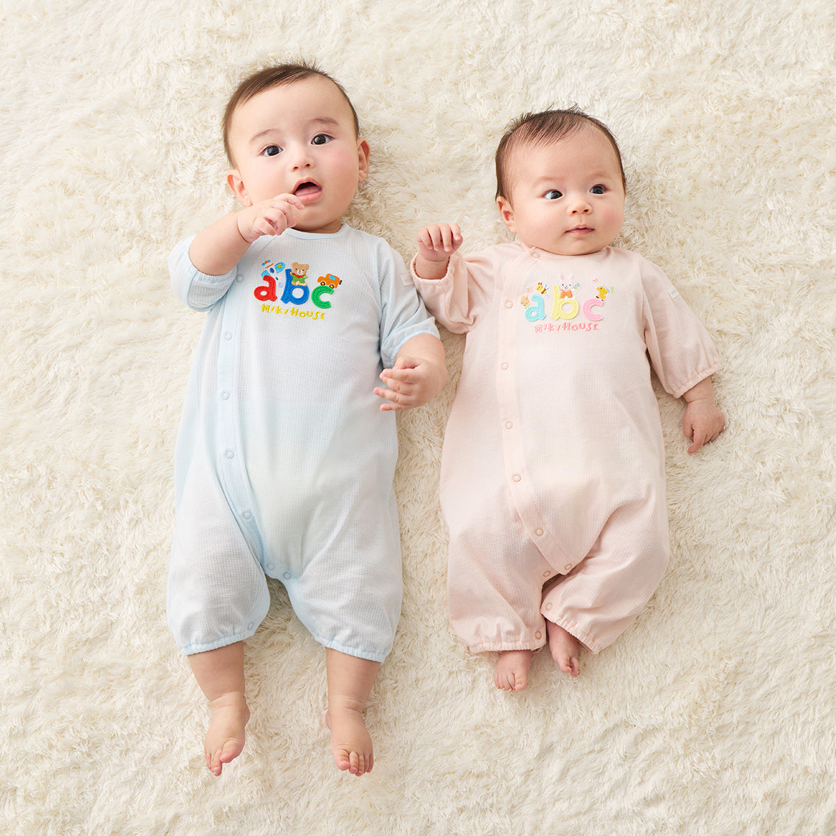 ABC Collection Tuck Piqué Newborn Summer Shortall