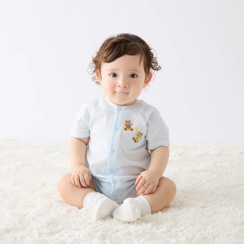 MIKI HOUSE Bear Back Logo Shortall