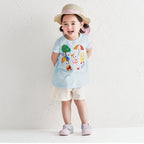 Usako Summer Garden Embroidered Shorts