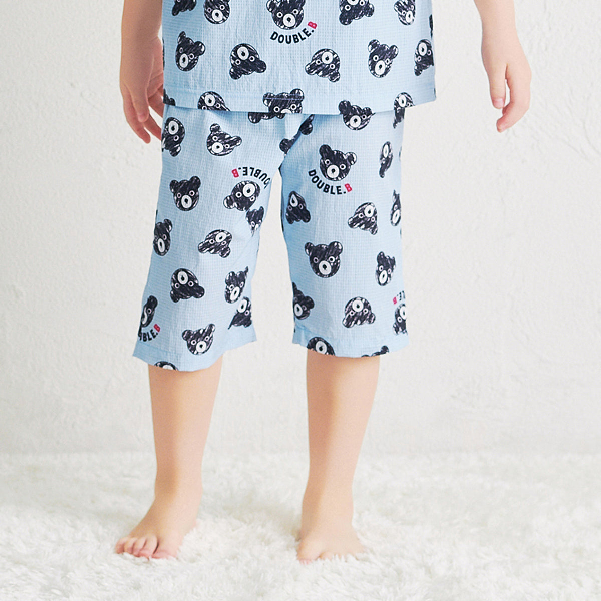 Double_B "Dot Air" Relaxed 6-Quarter Pants