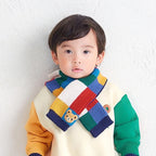 Pucchi Colour-Block Knit Scarf