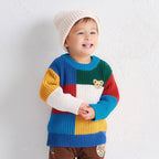 Pucchi Colour-Block Low-Gauge Sweater