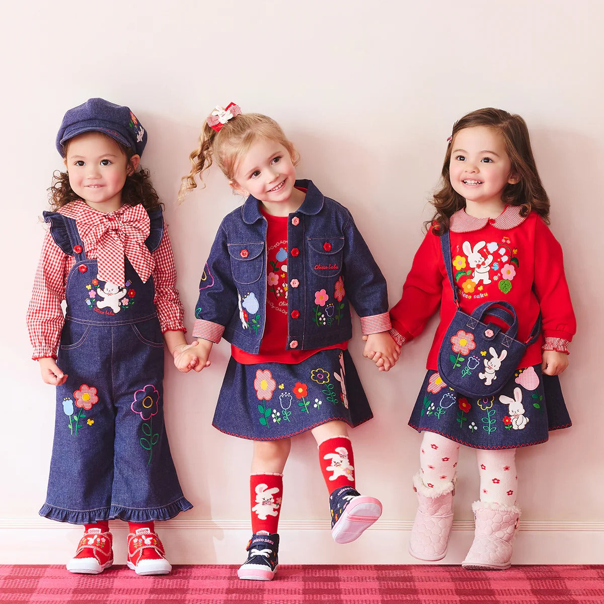 Removable Gingham Collar Sweatshirt