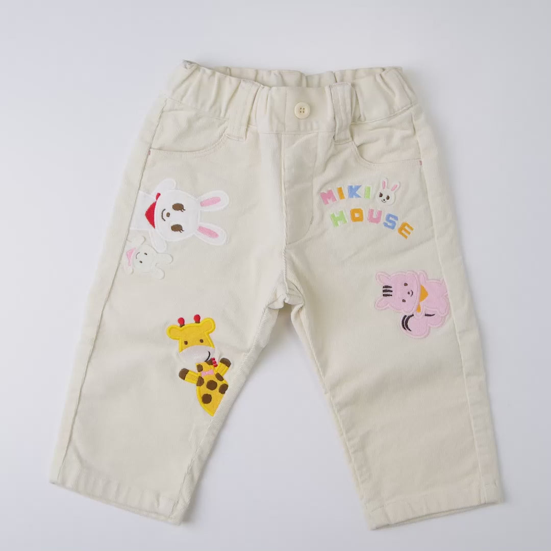 Usako & Friends Stretch Corduroy Trousers
