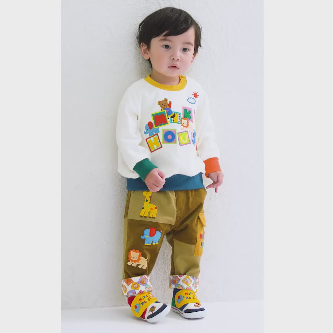 Classic Bear Retro Patch Trousers