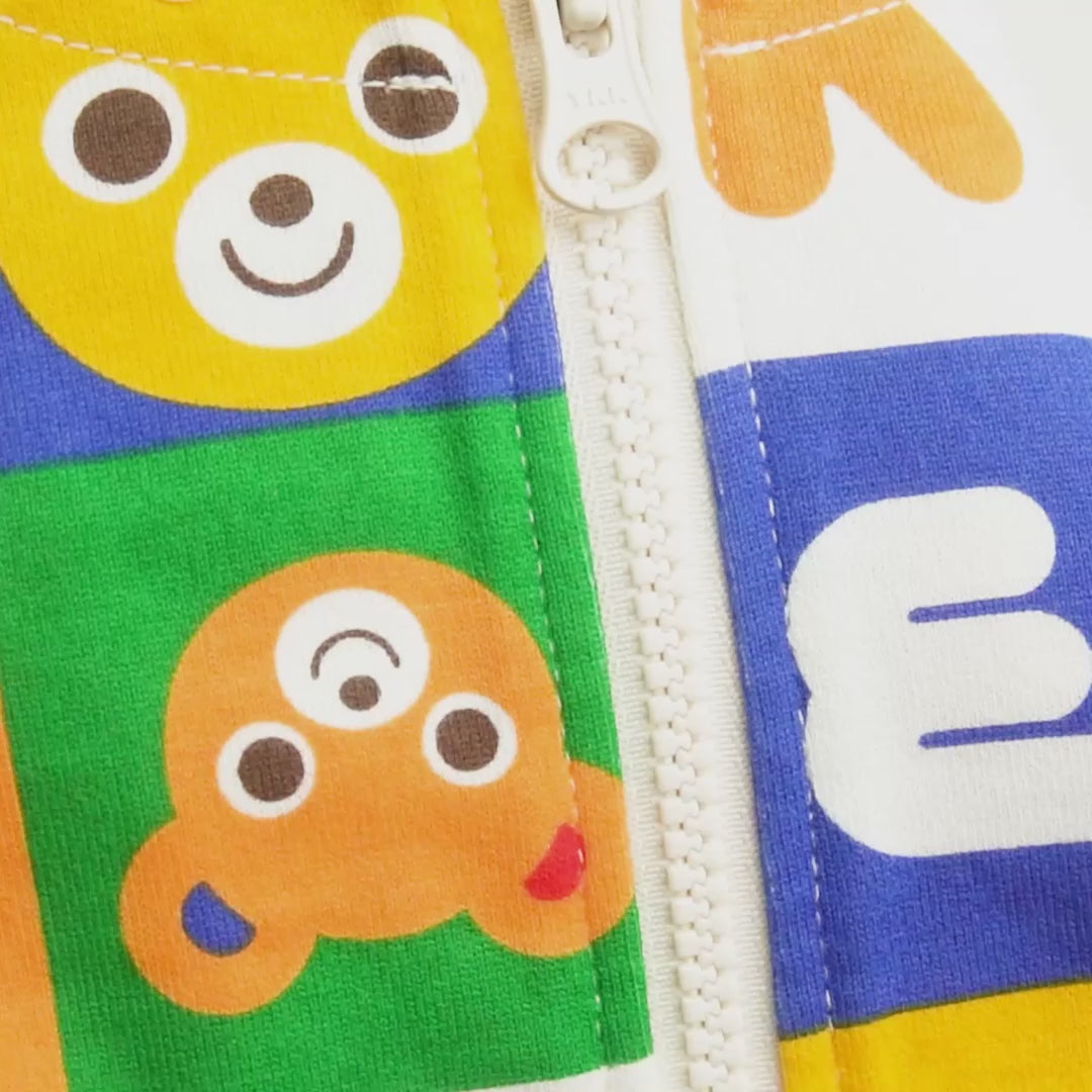 Pucci x Logo Blocks Zip-Up Hoodie (UV Protection)