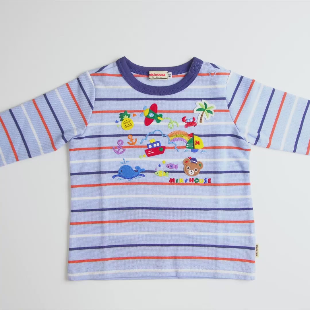 Pucchi & Usako Spring Marine Collection Long-Sleeve T-Shirt