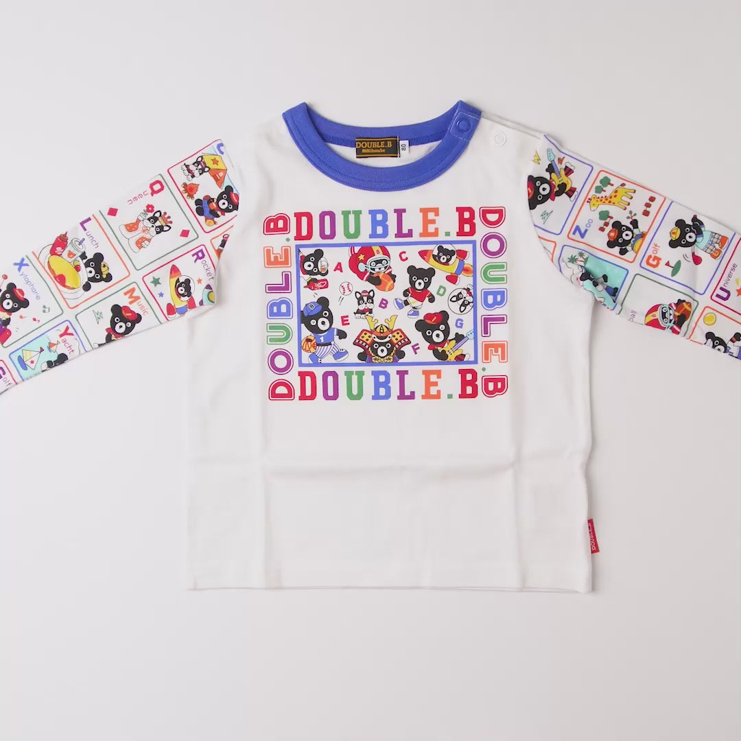 Double_B Alphabet Collection Long-Sleeve T-Shirt