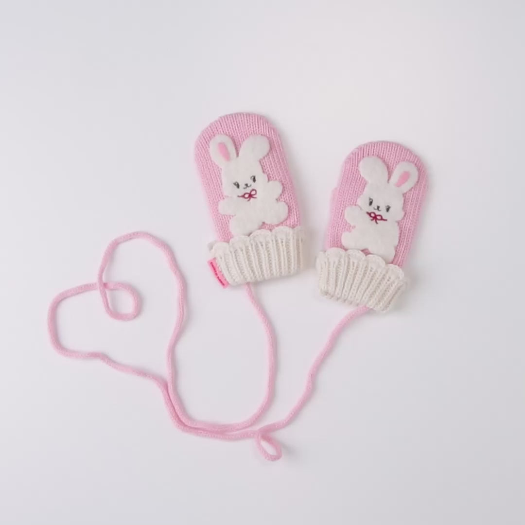 Chieco Saku Season Colour Grey Mittens
