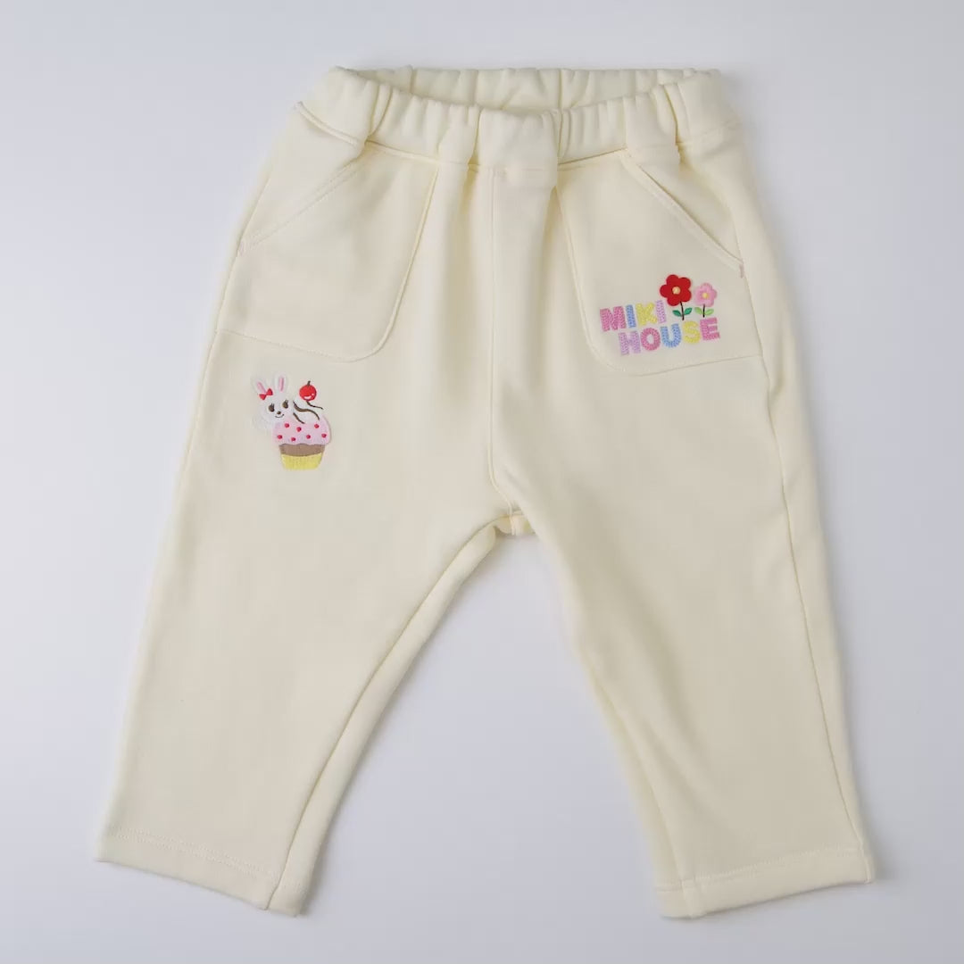 Usako & Cupcake Shaggy-Lined Stretch Trousers