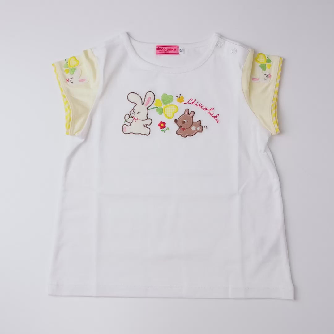 Chieco Saku Lucky Clover Sunshine Tee