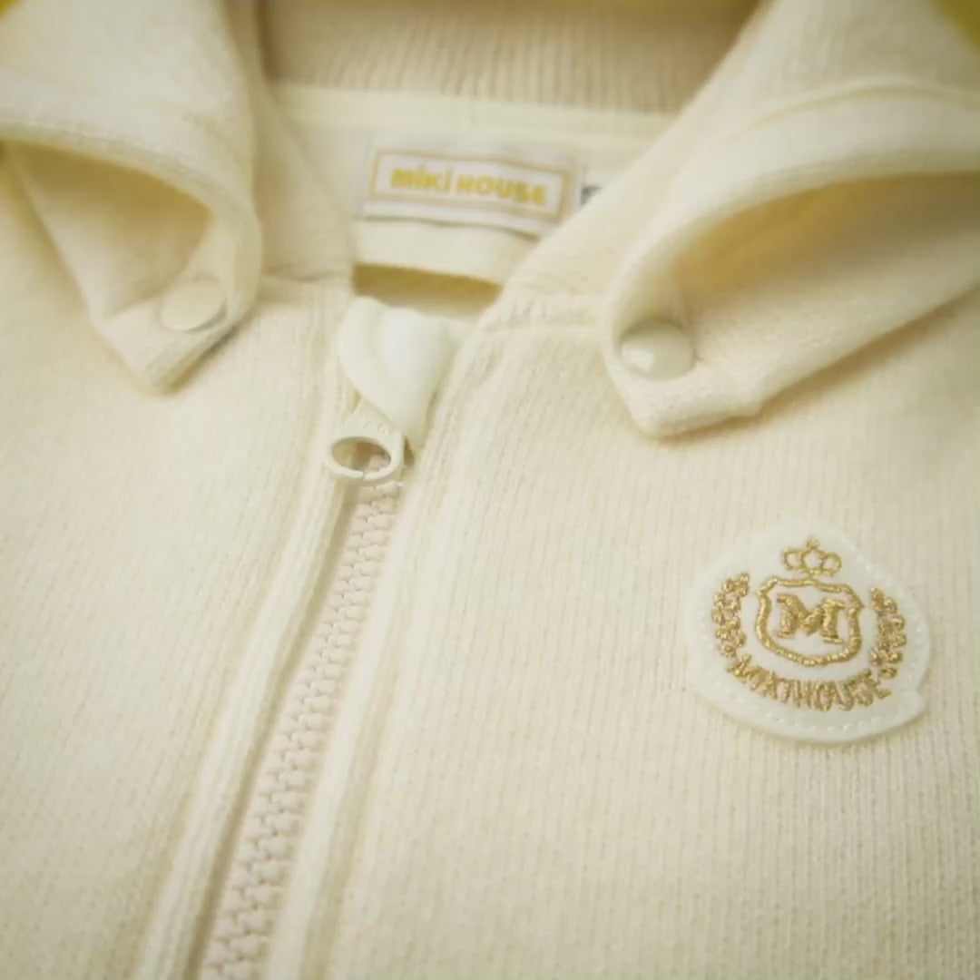 Cashmere Loopwheeled Fleece Hoodie - Gold label