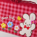 Chieco Saku Gingham Vanity Case