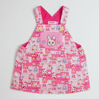 Retro Game Print Jumper Dress
