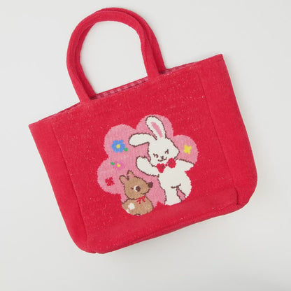 Chieco Saku Chenille Tote Bag