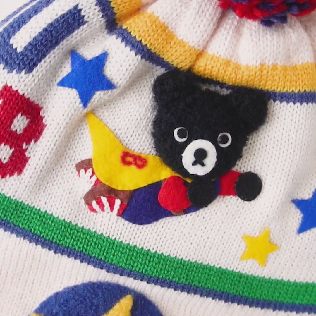 DOUBLE_B DB HERO RANGERS Knitted Hood