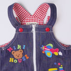 Classic MIKI HOUSE Bear Vehicle Overalls