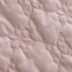 Sky Canvas Quilted Floral Skirt