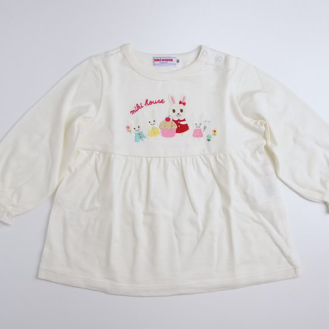 Usako & Friends Relaxed-Fit Long-Sleeved T-Shirt