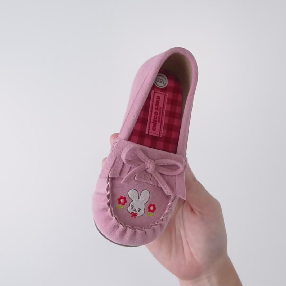 Chieco Saku Crystal Bead Moccasins