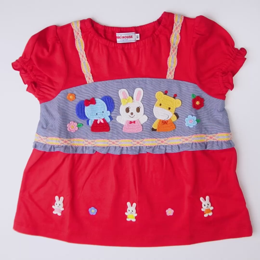 Pucchi & Usako Exclusive Collection Bustier-Style Layered T-Shirt