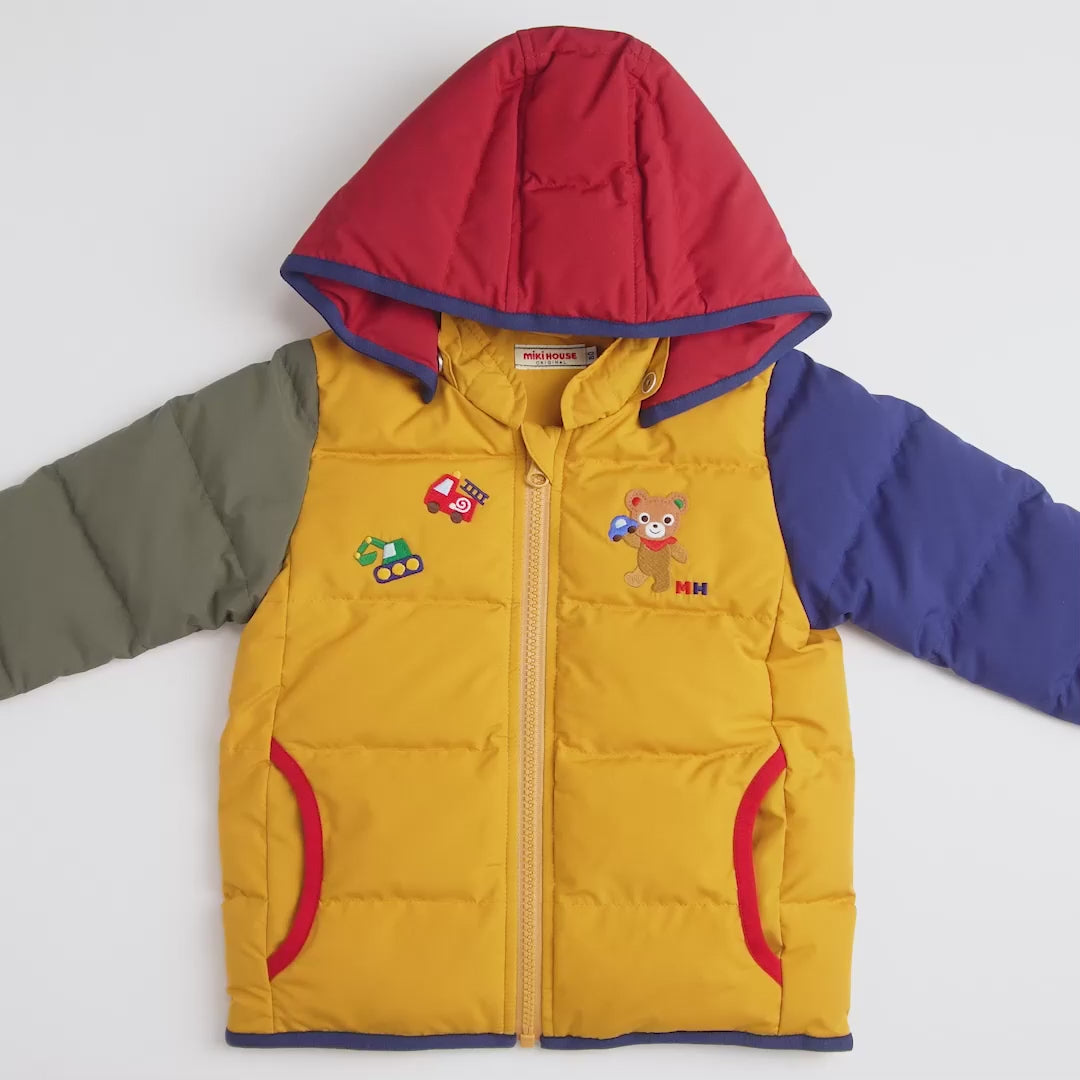 Pucchi Colourful Water-Repellent Down Jacket
