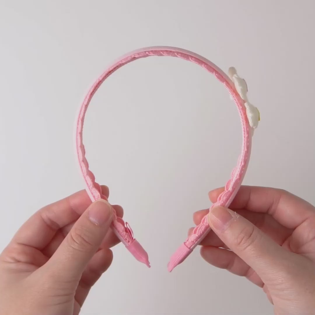 CHIECO SAKU Water Gem Collection Lace & Character Motif Headband