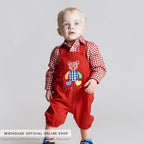 Vintage Teddy Bear Overall in Jersey