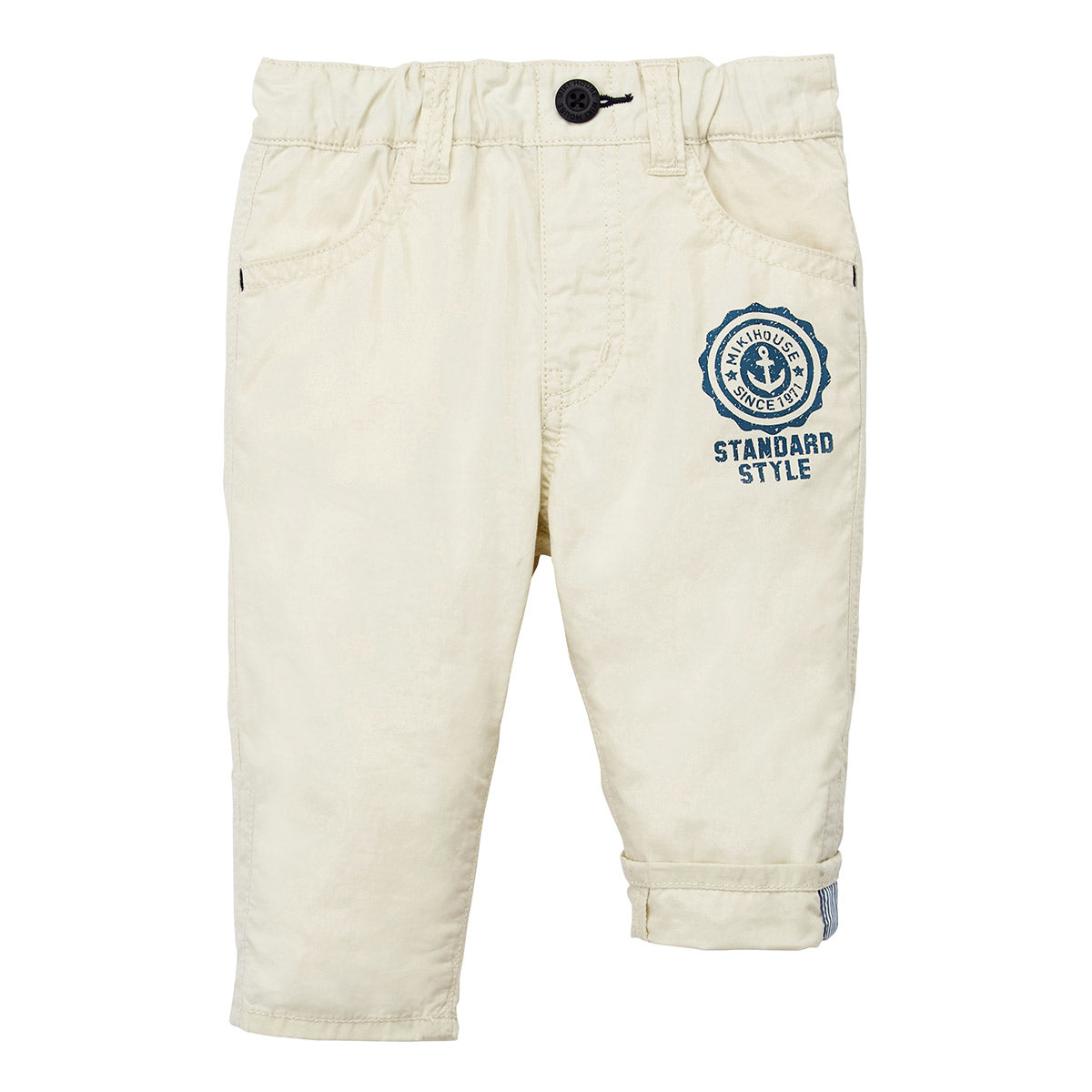 Emblem Cropped Trousers