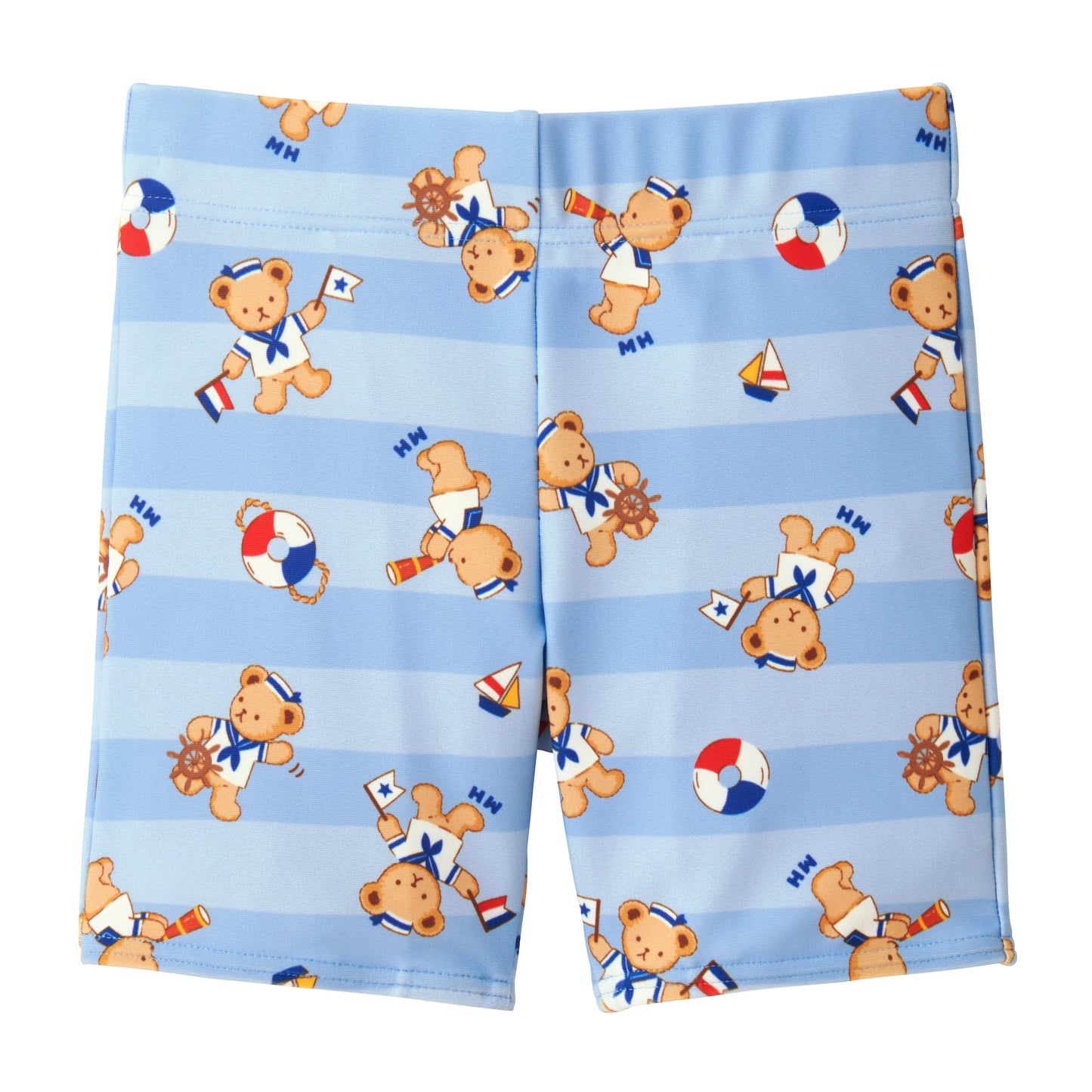 Sailor Teddy Bear Beach Short Pants