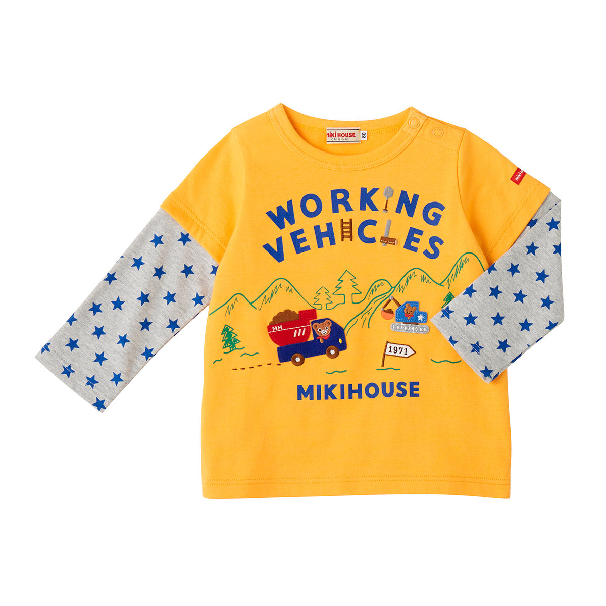 Working Vehicles Long Sleeve Tee