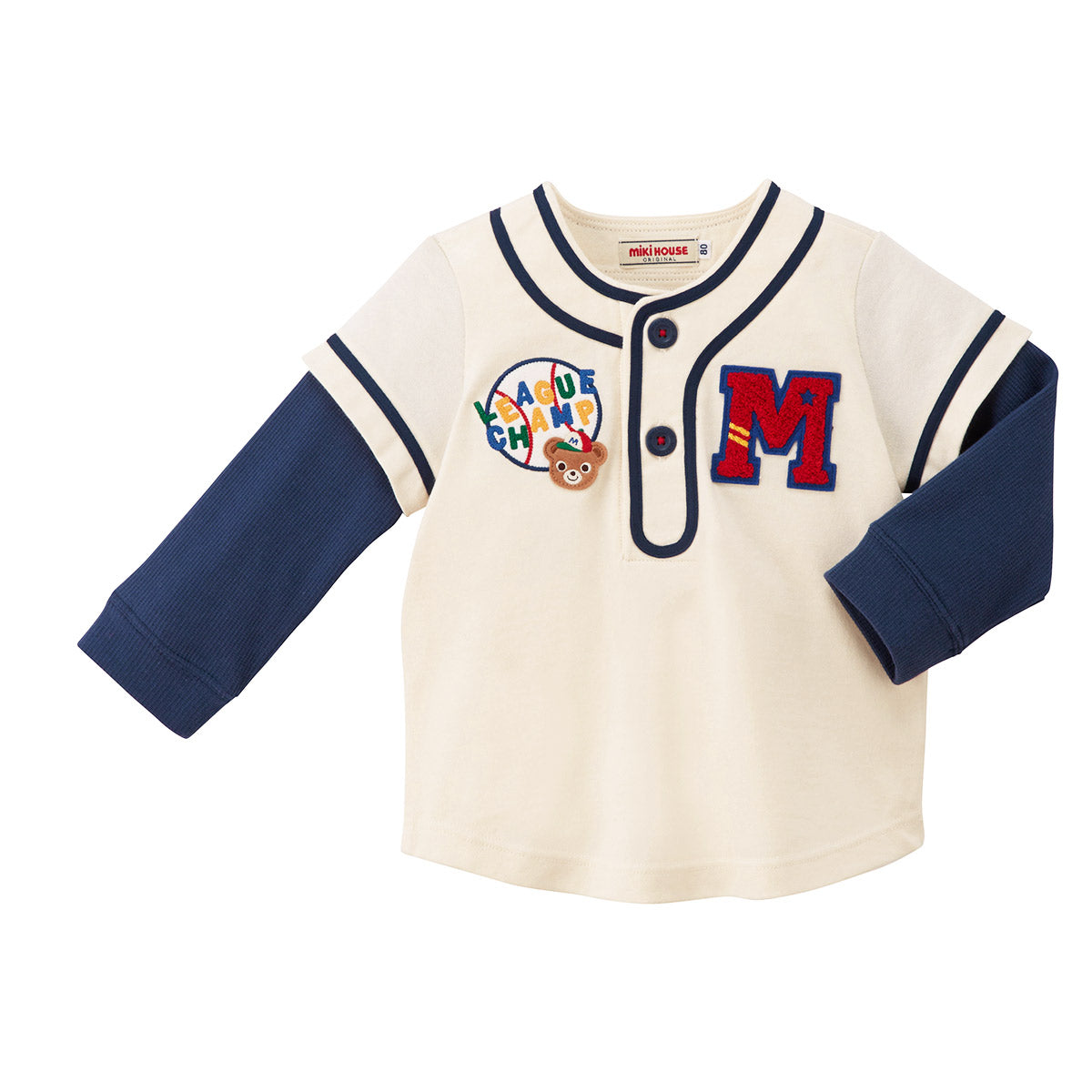 Baseball Jersey Long Sleeve Shirt