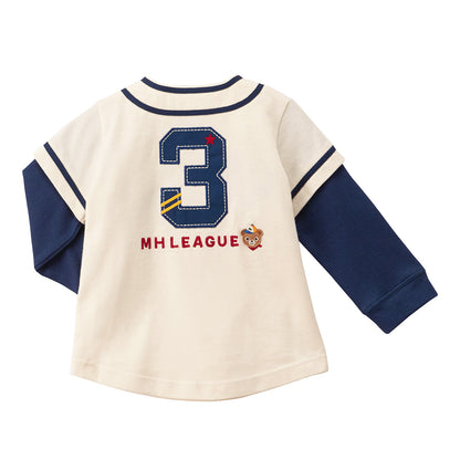 Baseball Jersey Long Sleeve Shirt