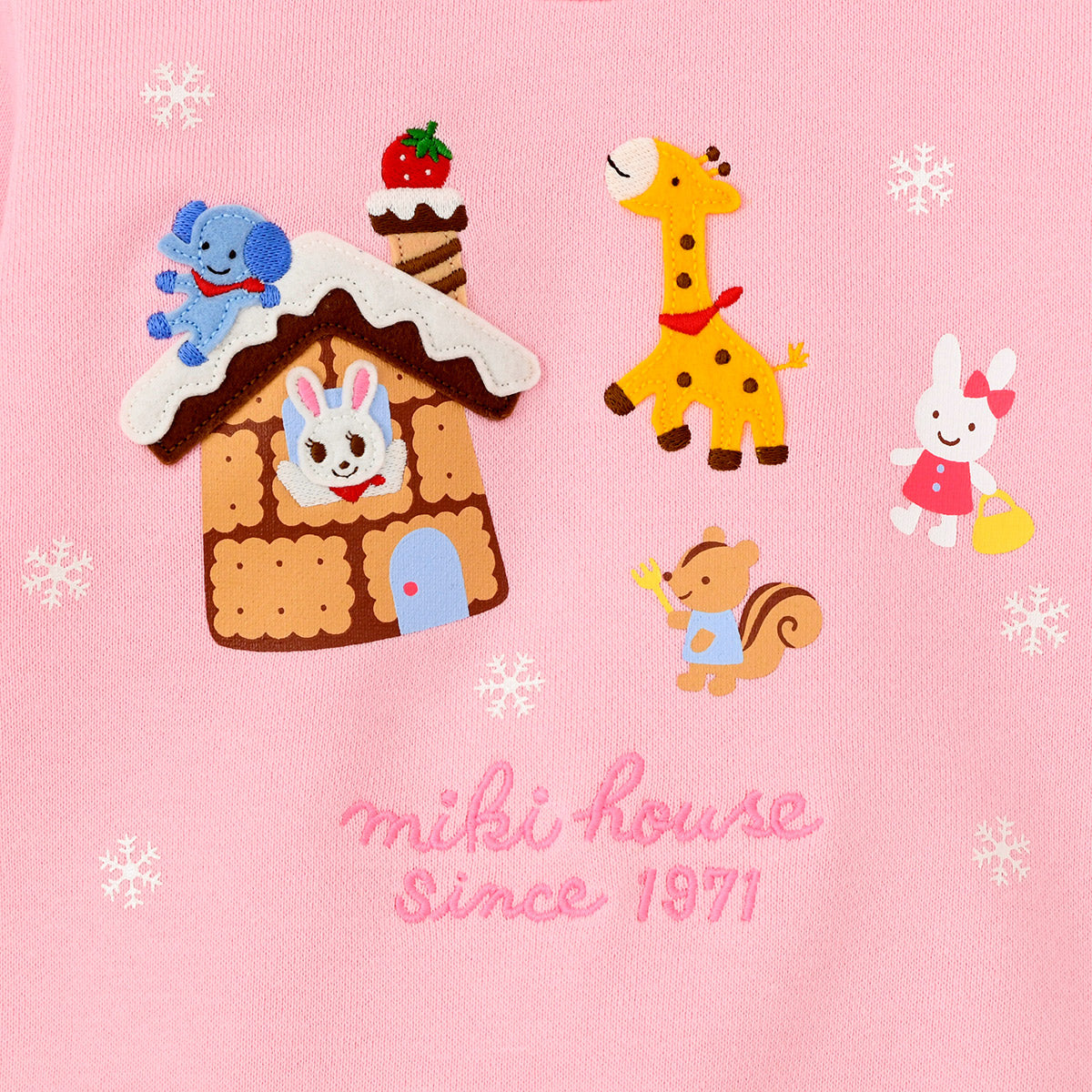 Gingerbread House Patches Sweatshirt
