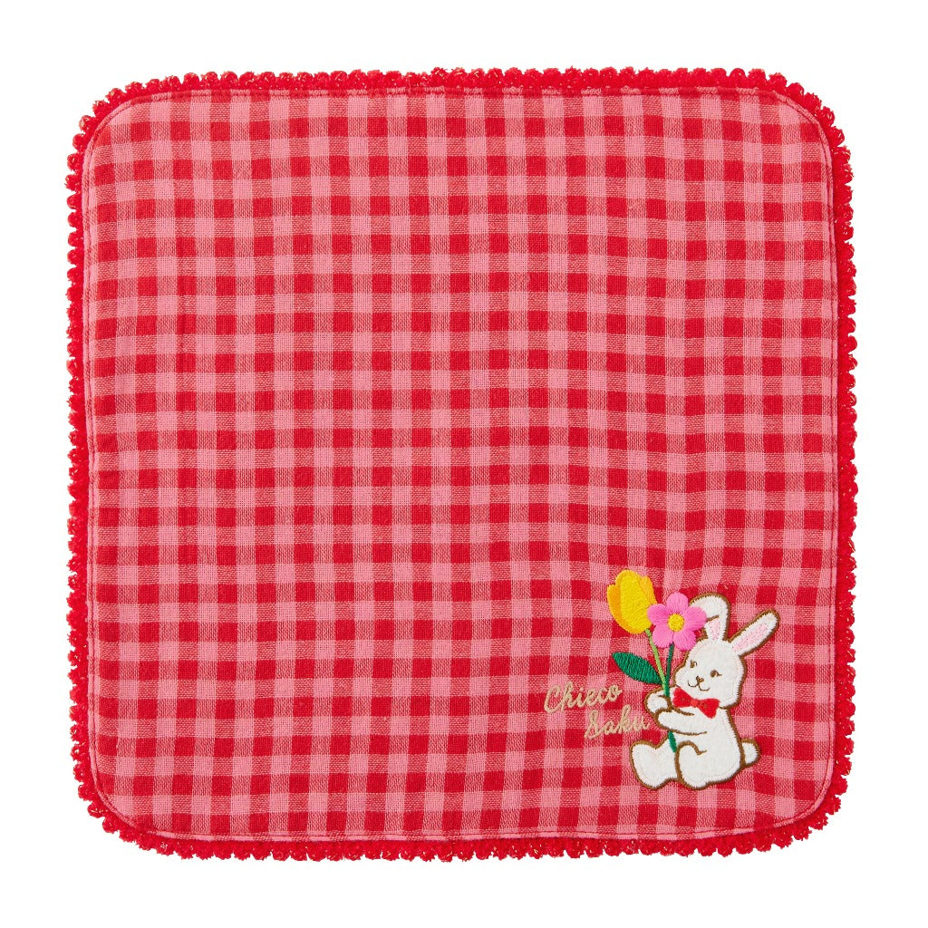 Chieco Saku Chequered Handkerchief