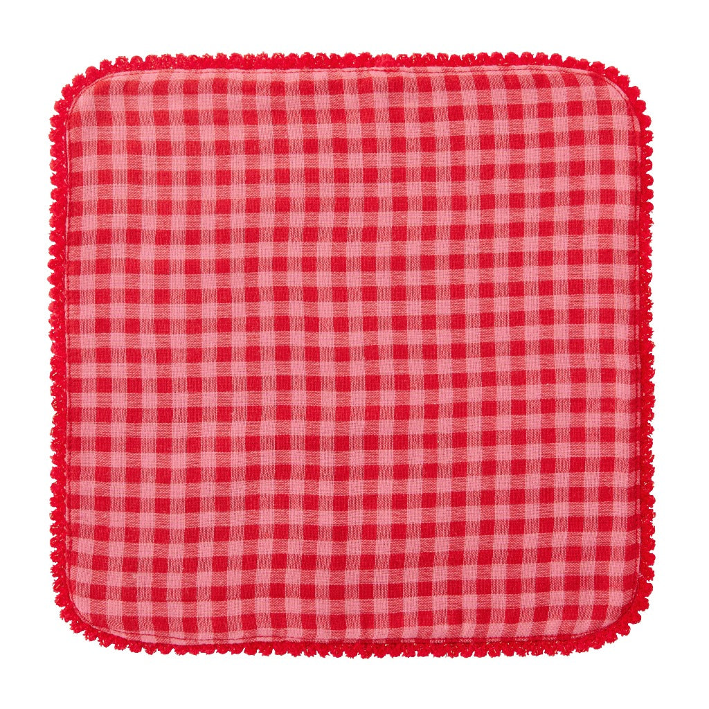 Chieco Saku Chequered Handkerchief