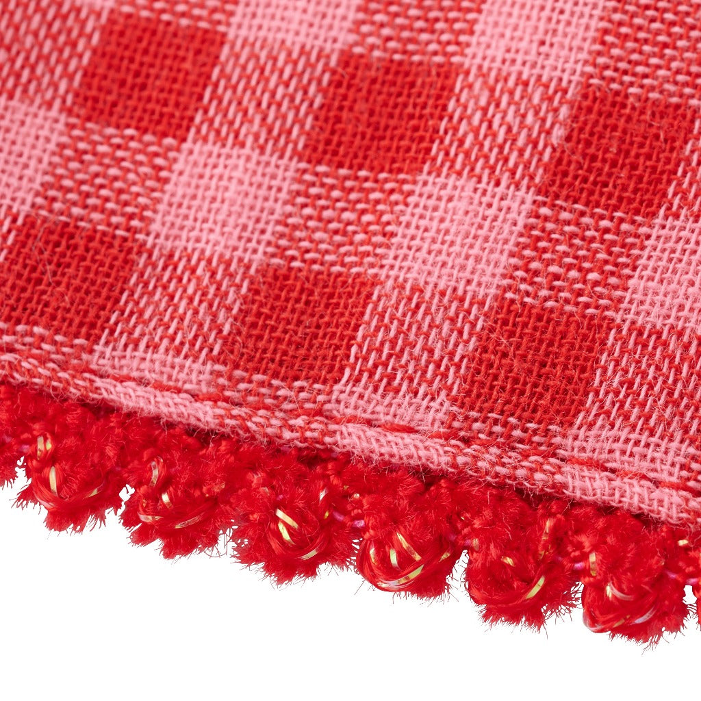 Chieco Saku Chequered Handkerchief