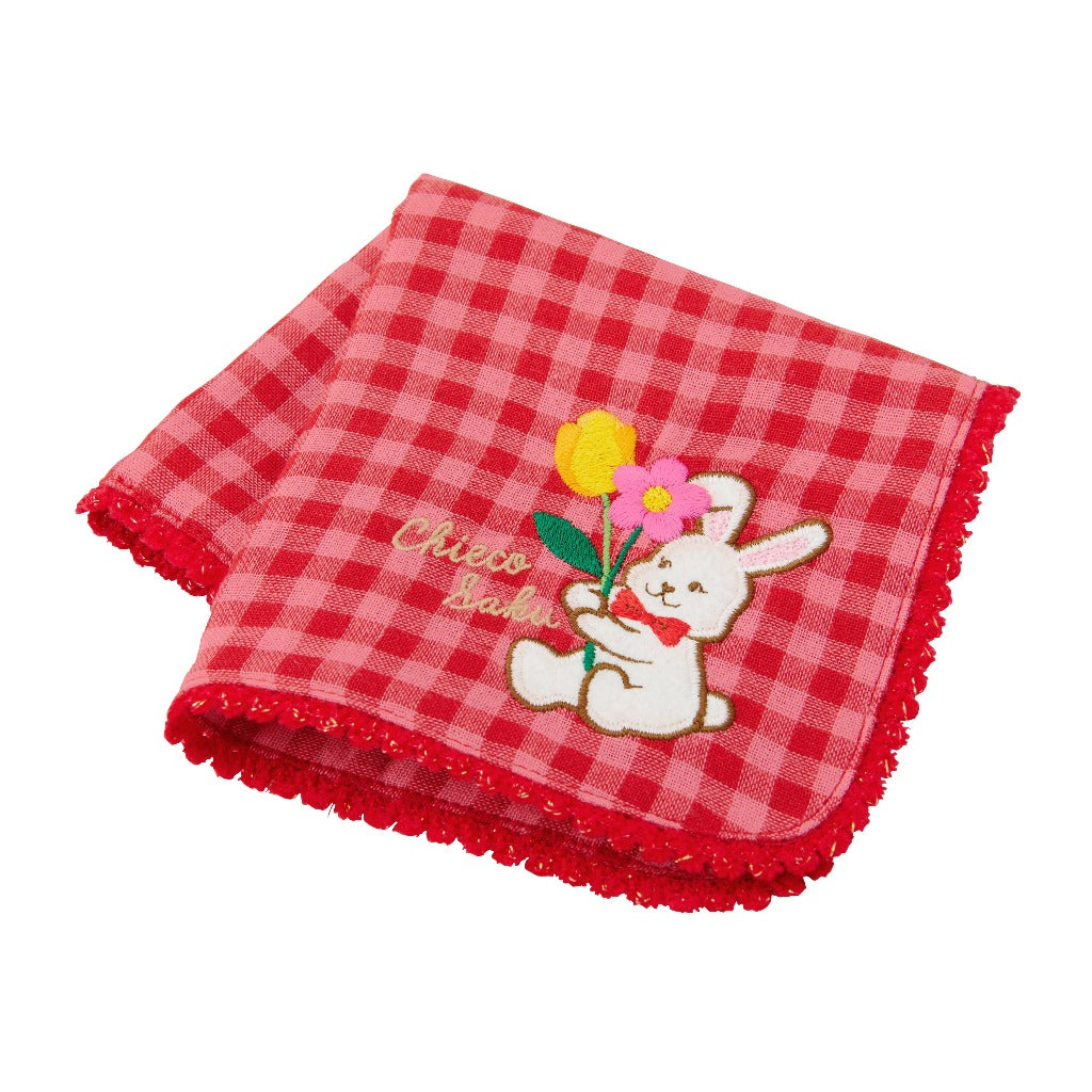 Chieco Saku Chequered Handkerchief