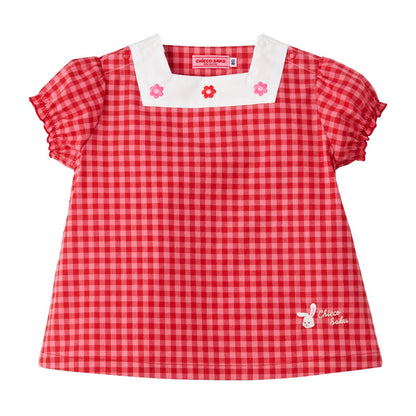 Chieco Saku Gingham Blouse