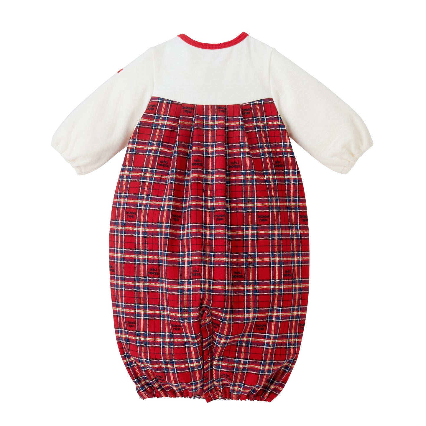 Two-Way Plaid Coverall