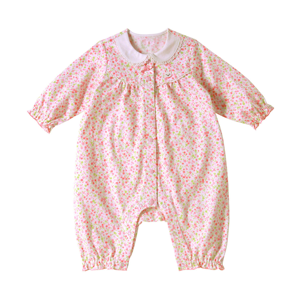 Floral Motif Coverall Warm Season